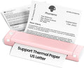 Portable Printers Wireless for Travel, Support 8.5" X 11" Thermal